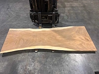 Suar boomstam tafelblad 260 cm. - afbeelding 2 van  3