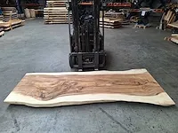 Suar boomstam tafelblad 300 cm - afbeelding 2 van  3