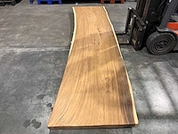 Suar boomstam tafelblad 350 cm. - afbeelding 1 van  3