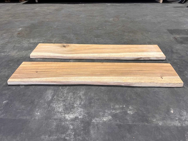 Suar boomstam wandplank (2x) - afbeelding 2 van  3