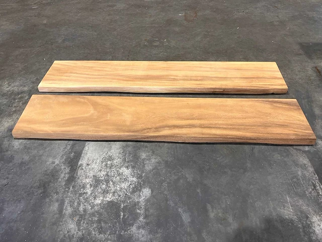 Suar boomstam wandplank (2x) - afbeelding 1 van  3