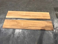 Suar boomstam wandplank (2x) - afbeelding 2 van  3
