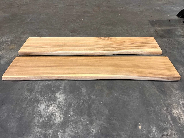 Suar boomstam wandplank (2x) - afbeelding 2 van  3