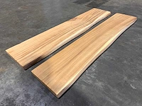 Suar boomstam wandplank (2x) - afbeelding 3 van  3