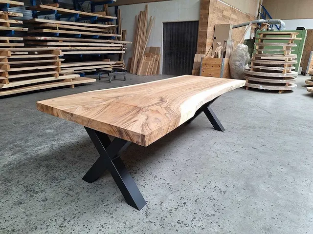 Suar boomstamtafel 260 cm. - afbeelding 4 van  5