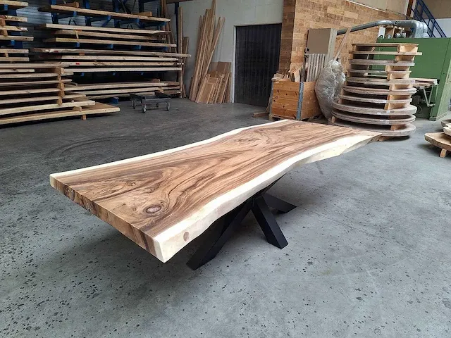 Suar boomstamtafel 260 cm. - afbeelding 4 van  5