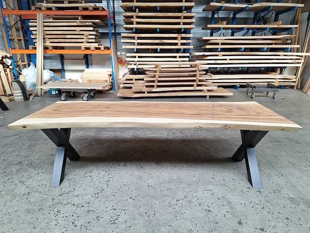 Suar boomstamtafel 280 cm. - afbeelding 2 van  5