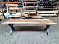 Suar boomstamtafel 280 cm. - afbeelding 2 van  5
