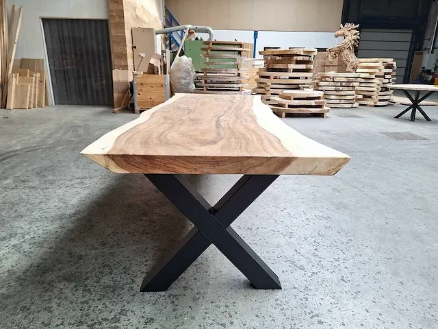 Suar boomstamtafel 280 cm. - afbeelding 5 van  5