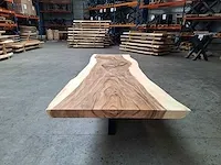 Suar boomstamtafel 280 cm. - afbeelding 1 van  5