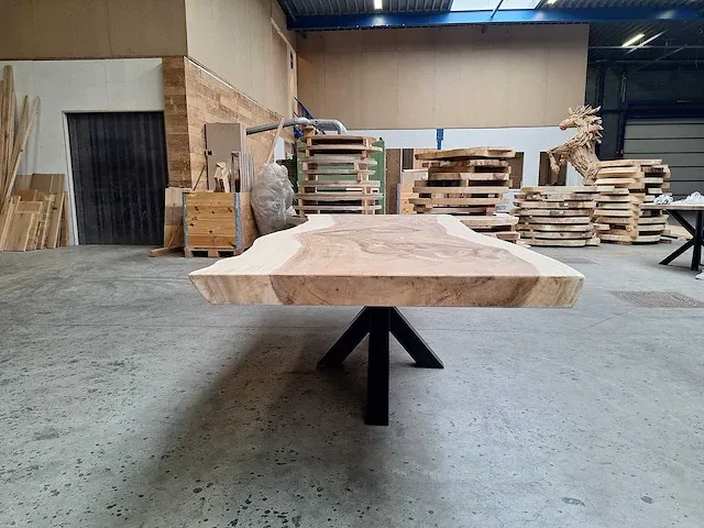 Suar boomstamtafel 280 cm. - afbeelding 5 van  5