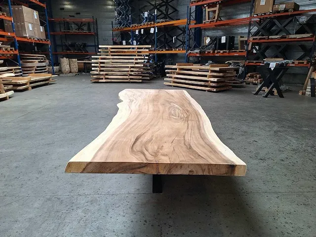 Suar boomstamtafel 300 cm. - afbeelding 3 van  5