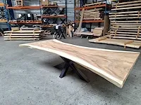 Suar boomstamtafel 300 cm. - afbeelding 2 van  5