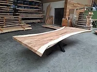Suar boomstamtafel 300 cm. - afbeelding 4 van  5