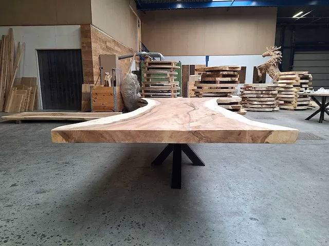 Suar boomstamtafel 300 cm. - afbeelding 5 van  5
