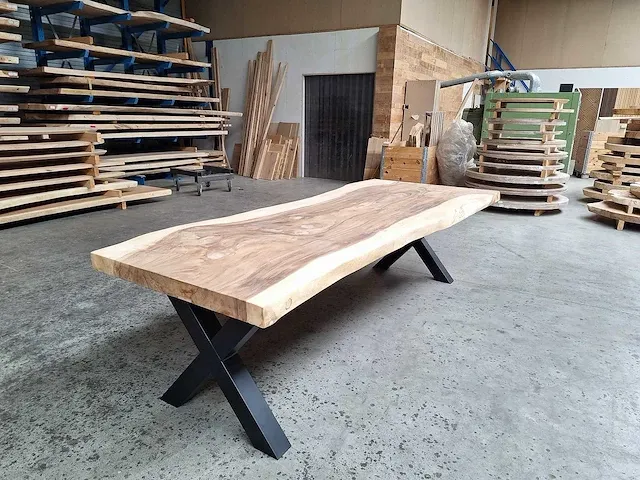 Suar boomstamtafel 300 cm. - afbeelding 3 van  5