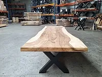 Suar boomstamtafel 300 cm. - afbeelding 4 van  5