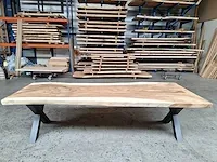 Suar boomstamtafel 300 cm. - afbeelding 2 van  5