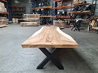 Suar boomstamtafel 300 cm. - afbeelding 4 van  5