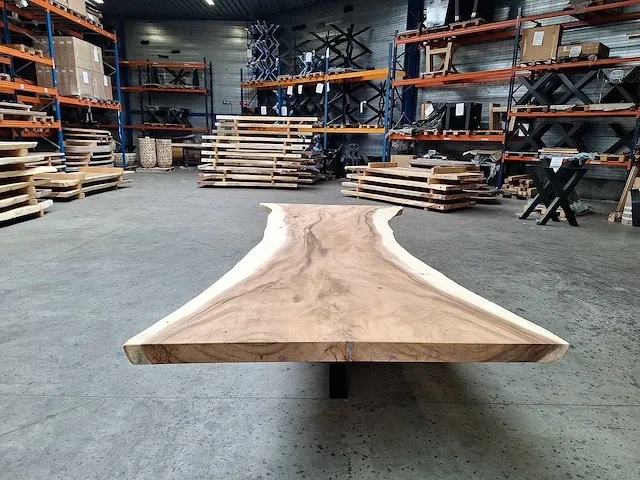 Suar boomstamtafel 300 cm. - afbeelding 3 van  5