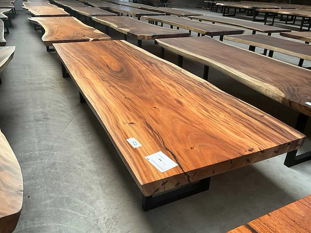 Suar eetkamertafel 330x110cmx7.5cm - afbeelding 3 van  3
