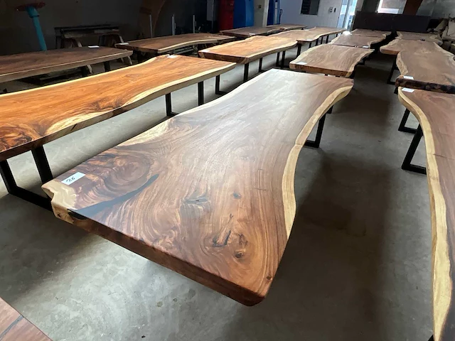Suar eetkamertafel 330x90x9cm - afbeelding 2 van  3