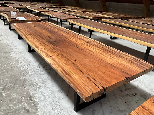 Suar eetkamertafel 335cmx110x6.5cm - afbeelding 5 van  5