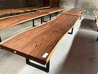 Suar eetkamertafel 340cmx100x7.5cm