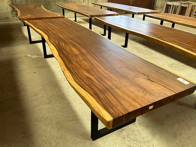 Suar eetkamertafel 340cmx100x7.5cm - afbeelding 2 van  4