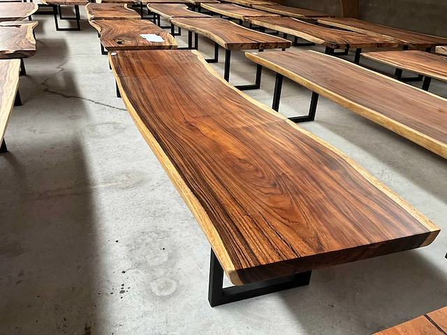 Suar eetkamertafel 360cmx100x7.5cm - afbeelding 3 van  4