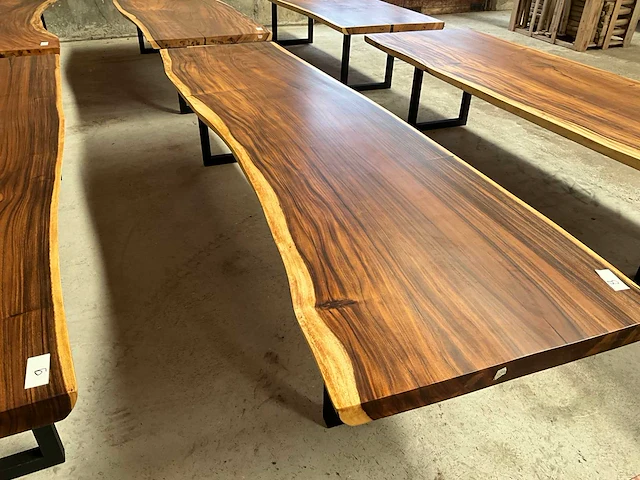 Suar eetkamertafel 360cmx100x7.5cm - afbeelding 4 van  4