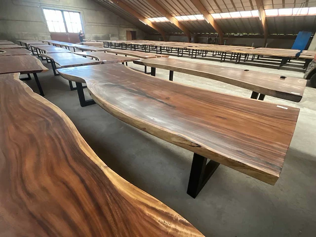 Suar eetkamertafel 400x135x10cm xxl - afbeelding 3 van  3