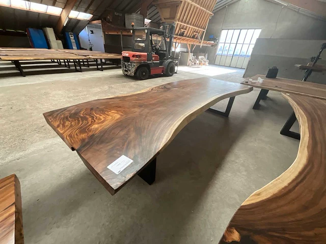 Suar eetkamertafel 400x135x19cm xxl - afbeelding 1 van  5