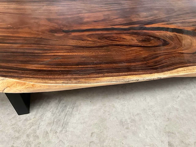 Suar eetkamertafel 400x135x19cm xxl - afbeelding 4 van  5
