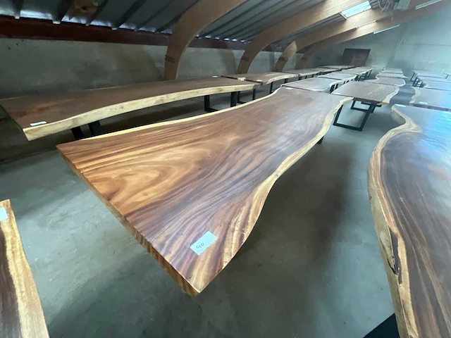 Suar eetkamertafel 410x130x10cm - afbeelding 1 van  3
