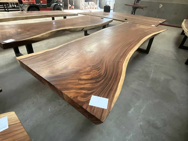 Suar eetkamertafel 410x130x10cm - afbeelding 2 van  3