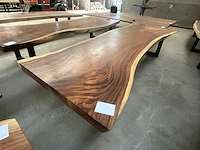 Suar eetkamertafel 410x130x10cm - afbeelding 2 van  3