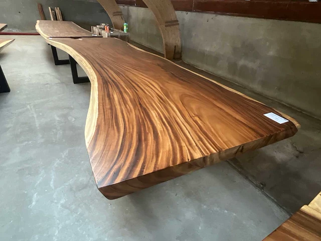 Suar eetkamertafel 410x130x10cm - afbeelding 3 van  3