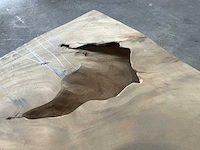 Suar houten boomstamblad tafel - afbeelding 5 van  6