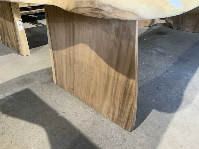 Suar houten boomstamblad tafel - afbeelding 6 van  6
