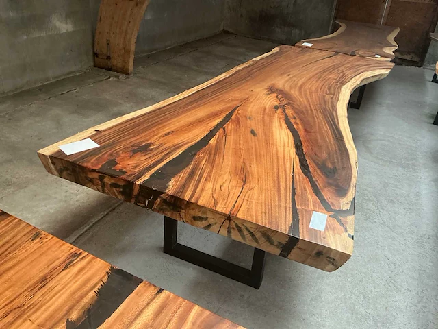 Suar tafel 10x110x330cm - afbeelding 2 van  3