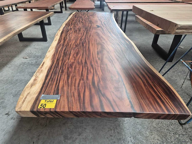 Suar tafel 4000x1200x80mm - afbeelding 2 van  3