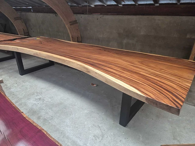 Suar tafel 4050x1500x110mm - afbeelding 1 van  3