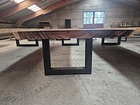 Suar tafel 4150x1200x80mm - afbeelding 3 van  3
