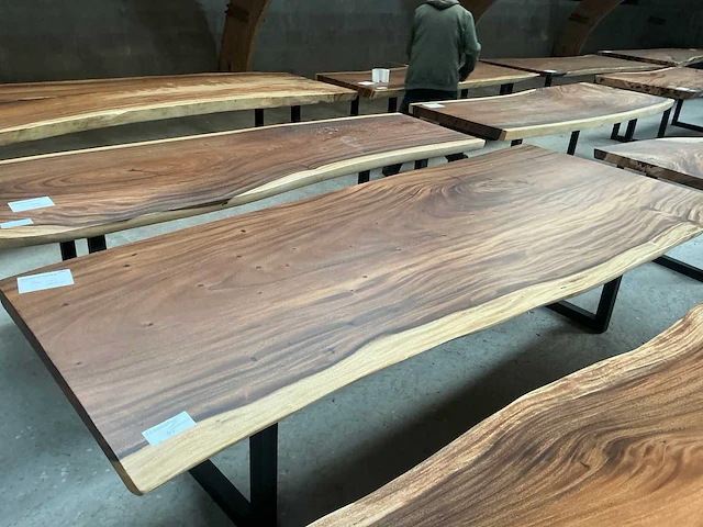 Suar tafel 5,5x100x300cm - afbeelding 2 van  3