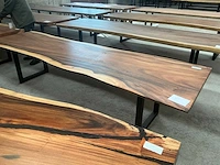 Suar tafel 5,5x100x330cm - afbeelding 3 van  3