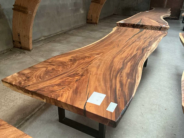 Suar tafel 6,5x100x310cm - afbeelding 1 van  3