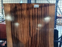 Suar walnut solid wood table epoxy, 2025 - afbeelding 6 van  7