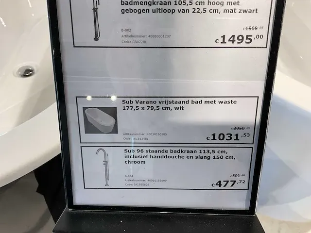 Sub varano vrijstaande bad - afbeelding 6 van  6