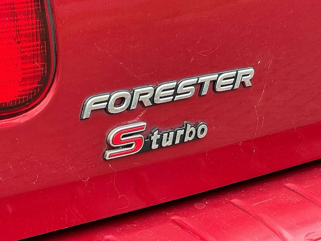 Subaru - 2001 - forester - 2.0 awd s-turbo - 1e eigenaar - hxf-39-h - afbeelding 21 van  21